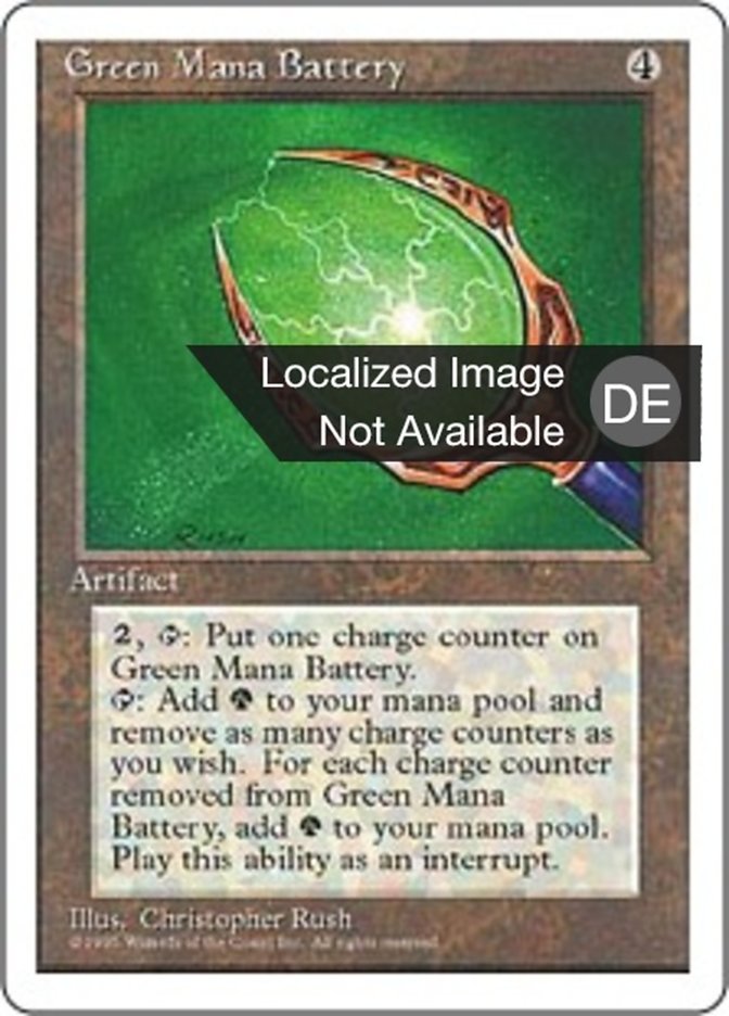 Green Mana Battery