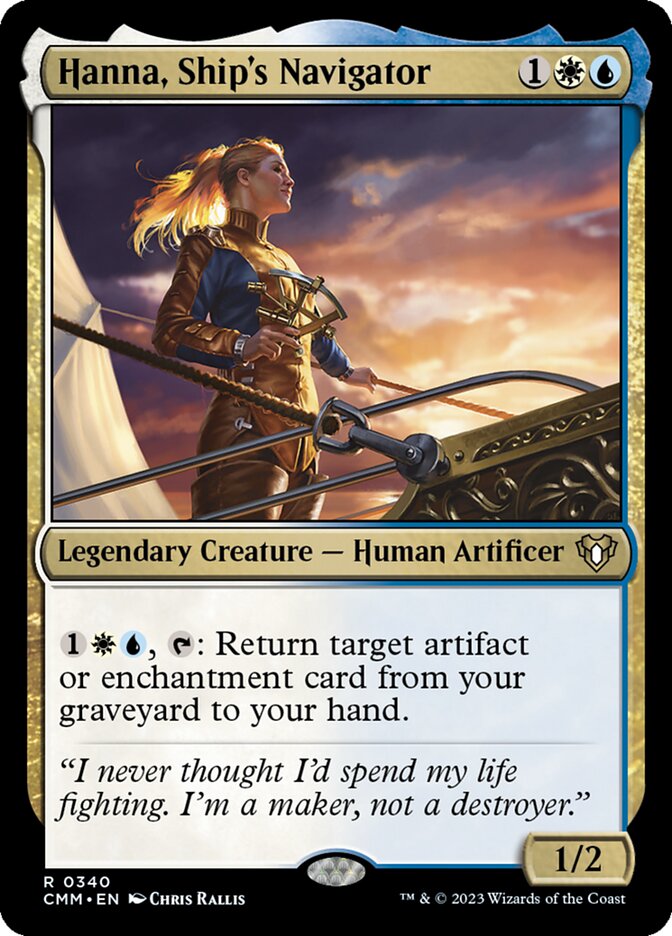 Hanna, Ship's Navigator