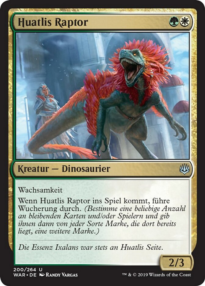 Huatli's Raptor