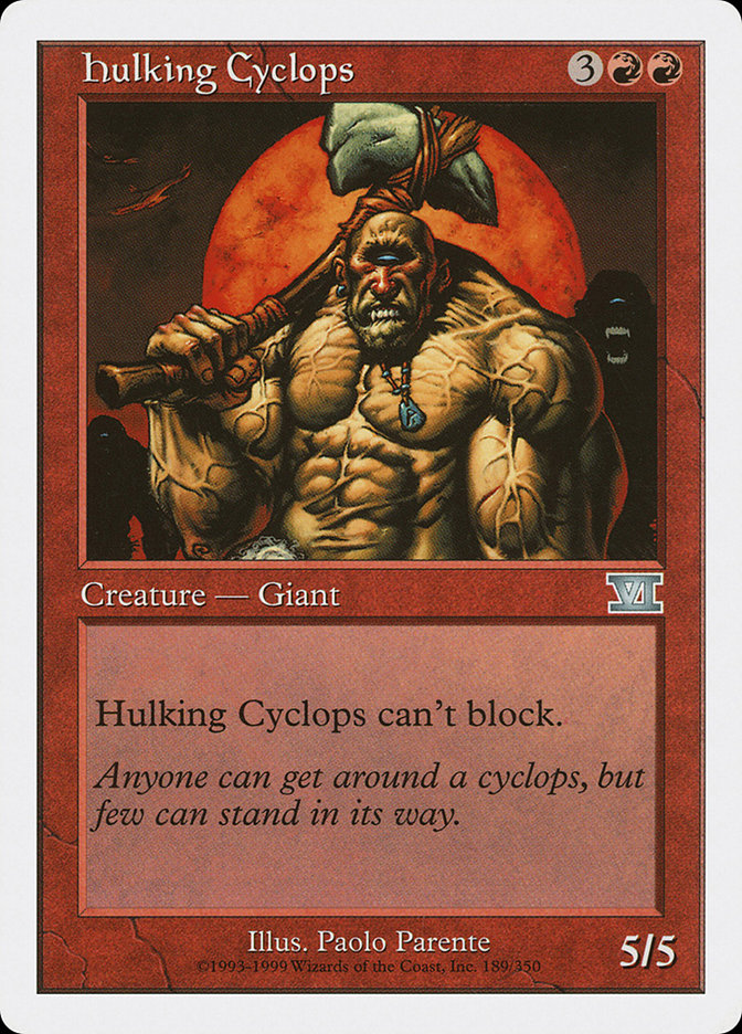 Hulking Cyclops