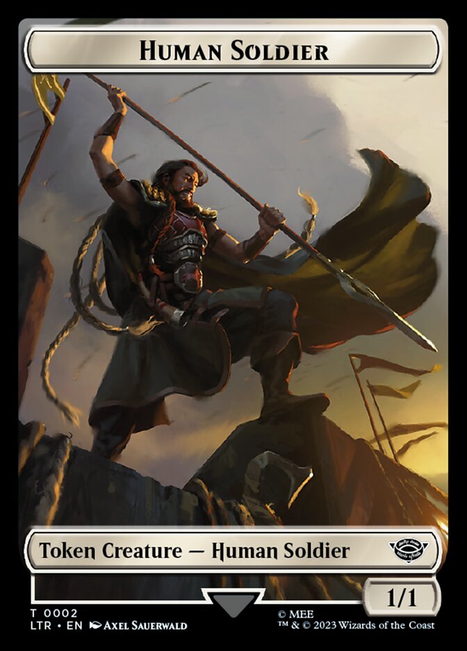 1/1 Human Soldier Token