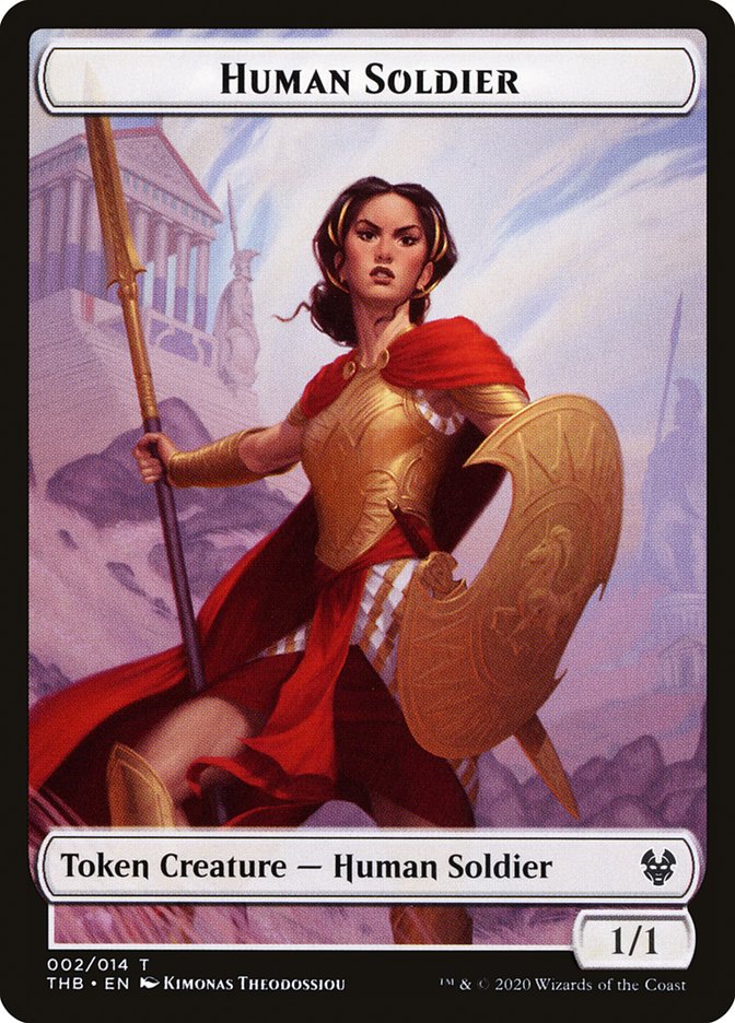 1/1 Human Soldier Token