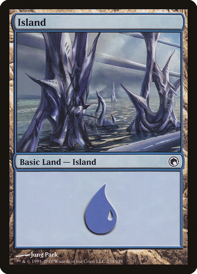 #169 Island – MTG Portal Three Kingdoms Magic Card # 169