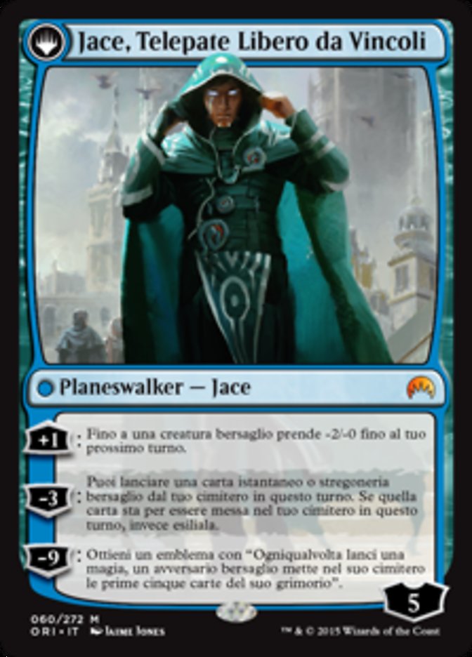 Jace, Vryn's Prodigy // Jace, Telepath Unbound