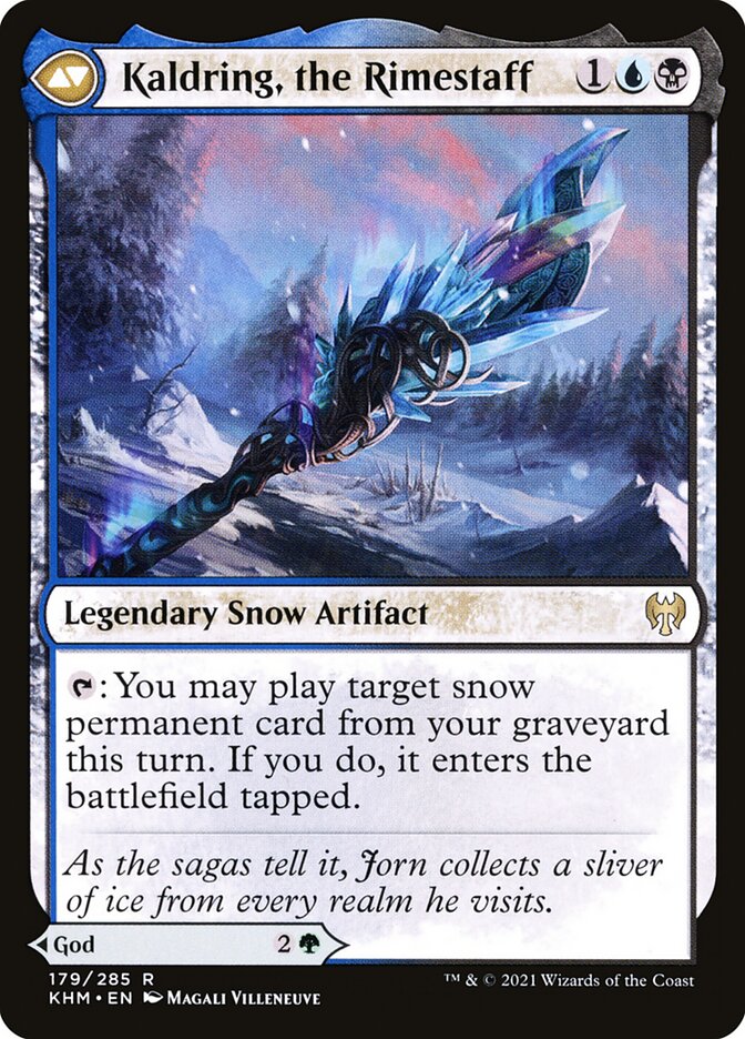 Jorn, God of Winter // Kaldring, the Rimestaff