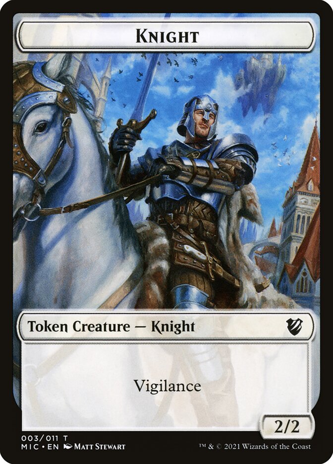 2/2 Knight Token