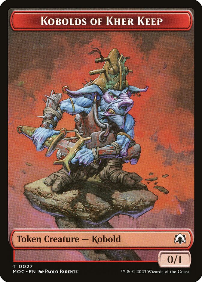 0/1 Kobolds of Kher Keep Token