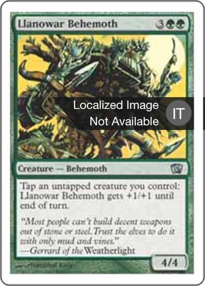 Llanowar Behemoth