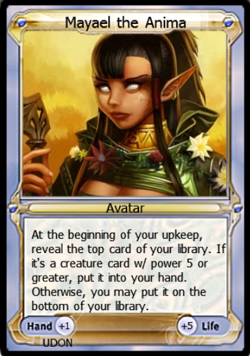 Mayael the Anima Avatar