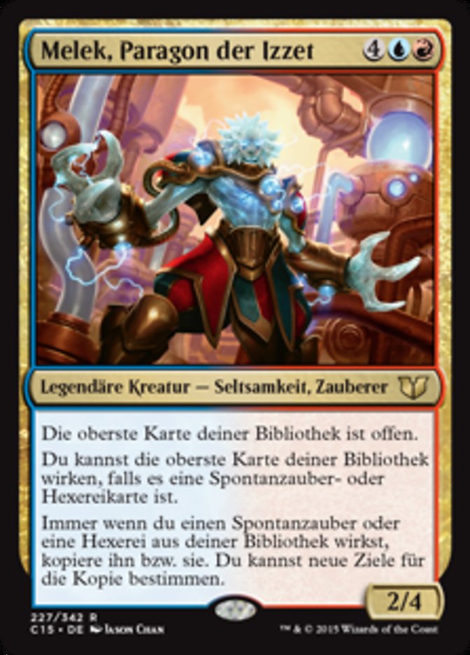 Melek, Izzet Paragon