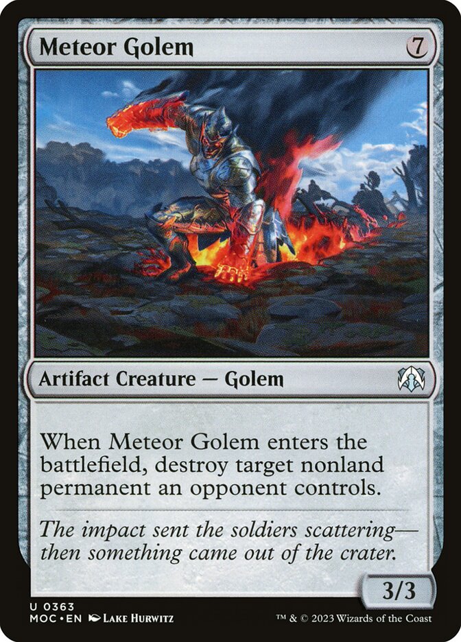 Meteor Golem