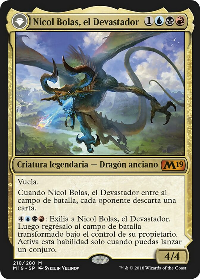 Nicol Bolas, the Ravager // Nicol Bolas, the Arisen