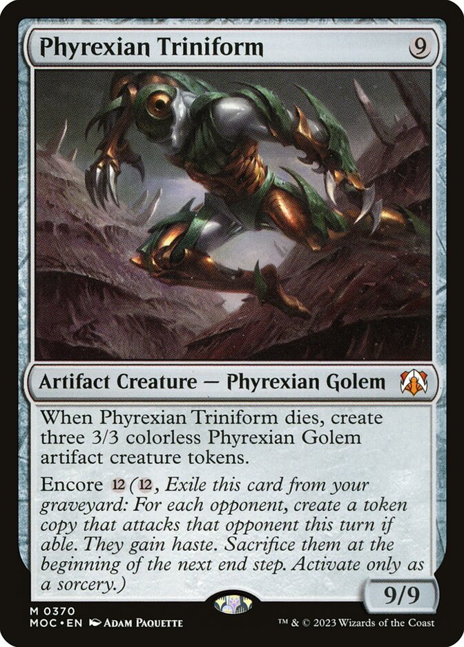 Phyrexian Triniform