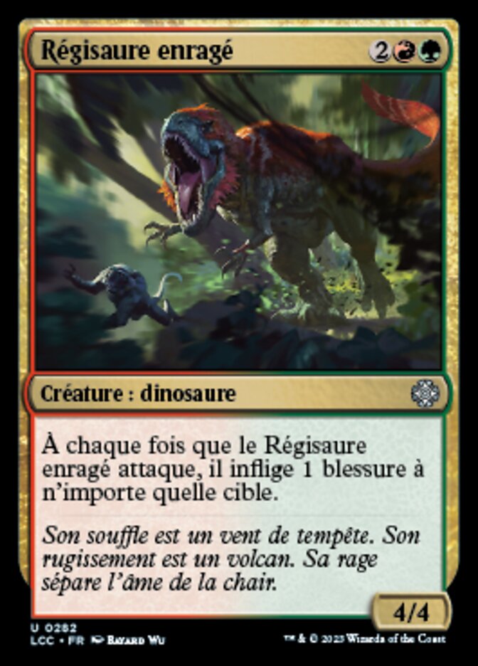 Raging Regisaur