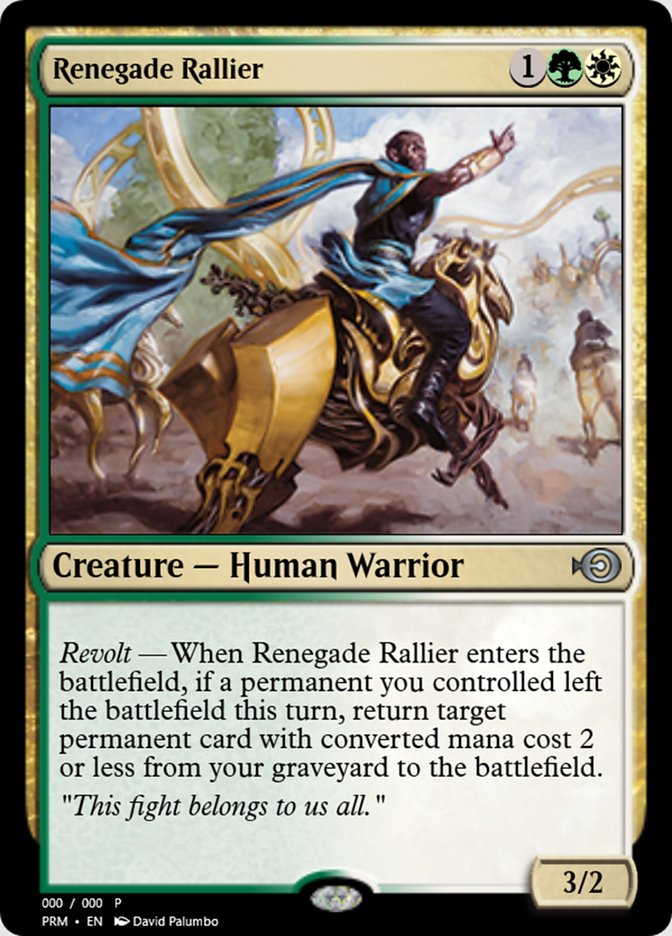 Renegade Rallier