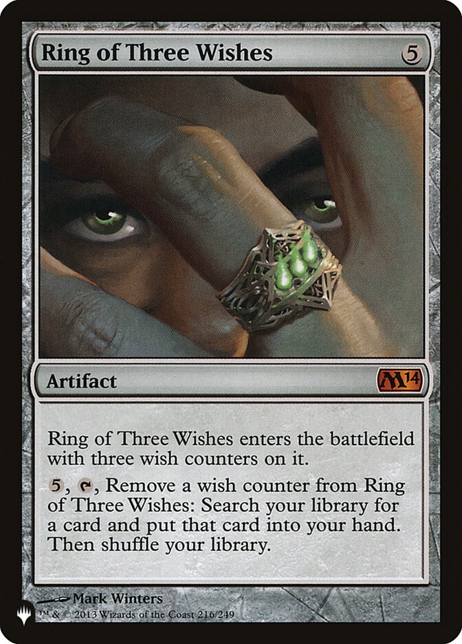 Ring of Three Wishes