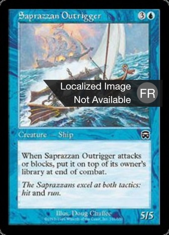 Saprazzan Outrigger