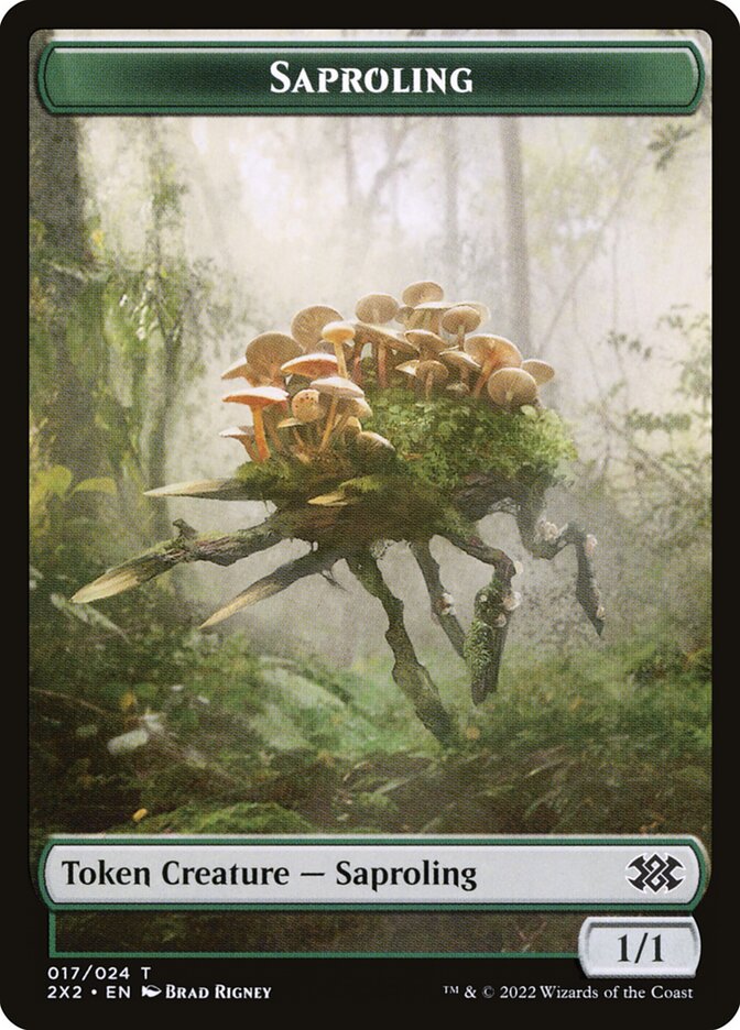 1/1 Saproling Token