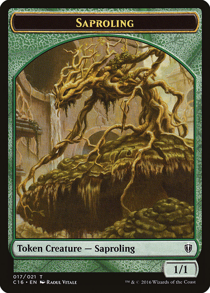 1/1 Saproling Token