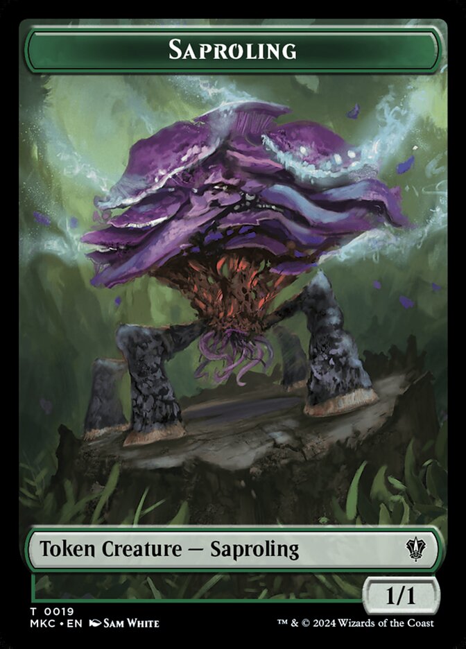 1/1 Saproling Token