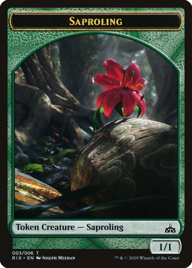 1/1 Saproling Token