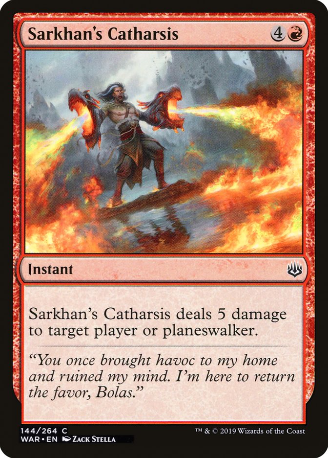 Sarkhan's Catharsis