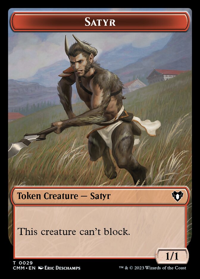 1/1 Satyr Token