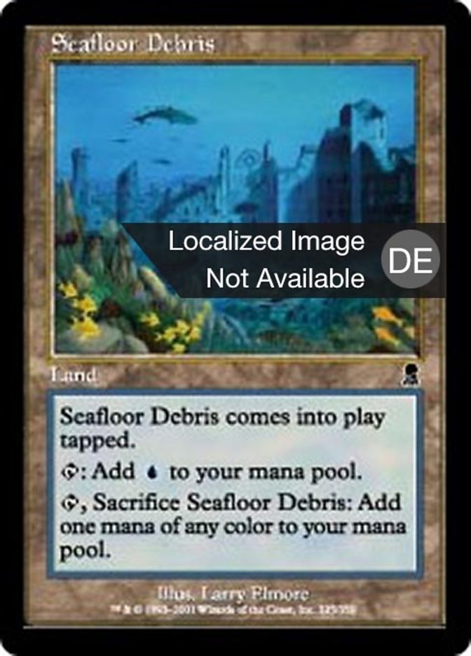 Seafloor Debris