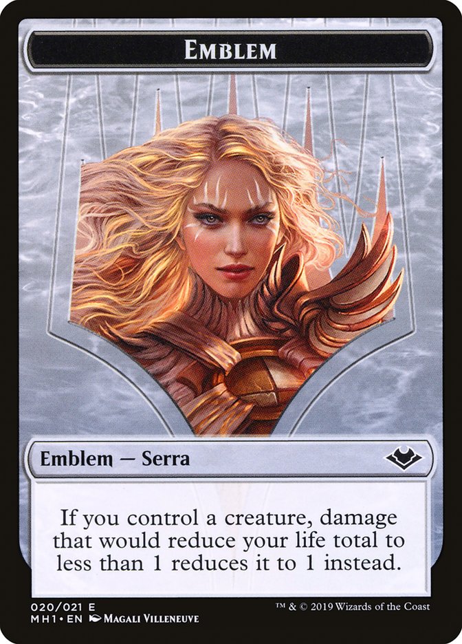 Serra the Benevolent Emblem Token