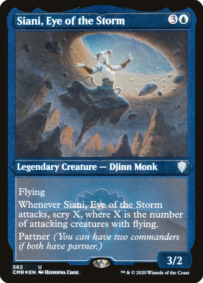 Siani, Eye of the Storm