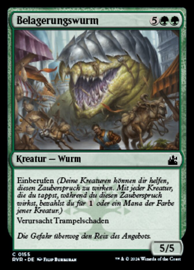 Siege Wurm