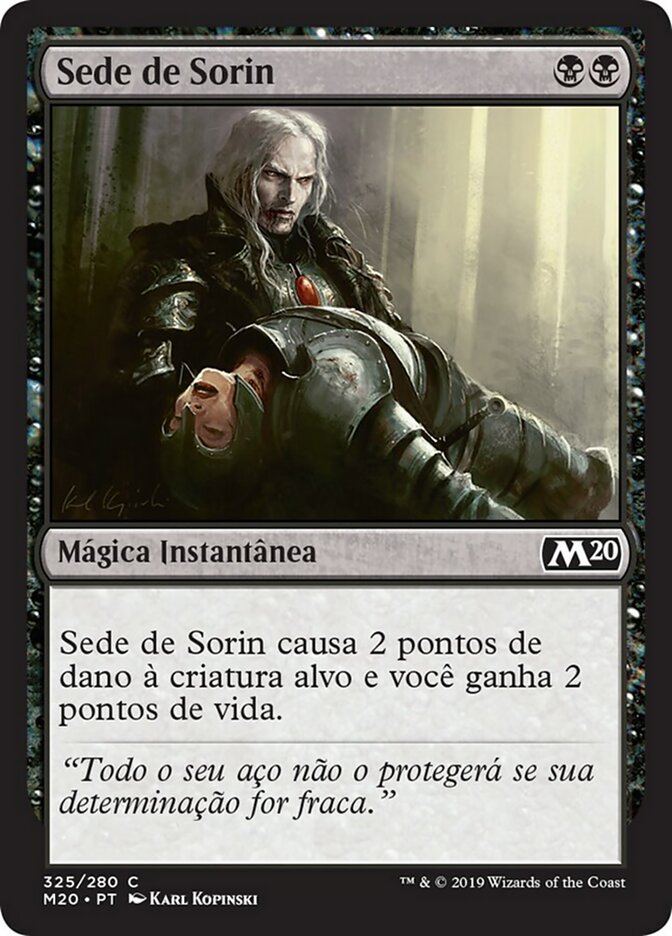 Sorin's Thirst