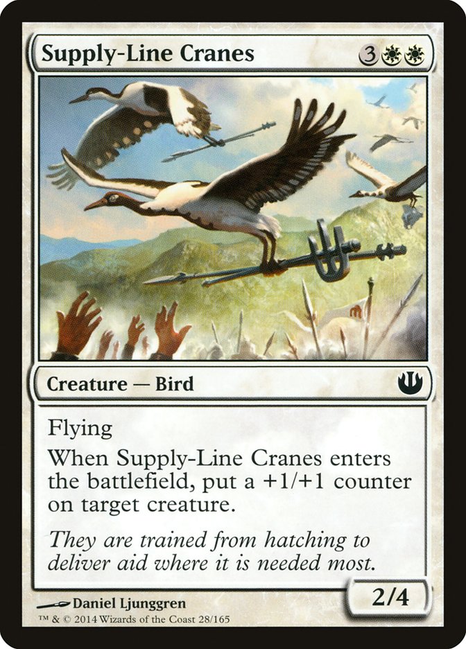 Supply-Line Cranes