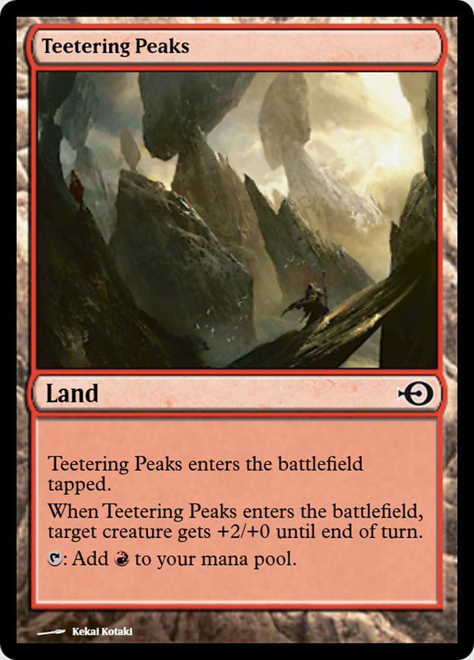 Teetering Peaks