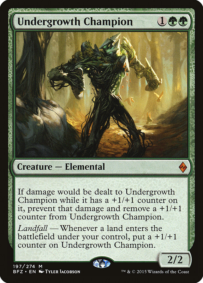 Undergrowth Champion