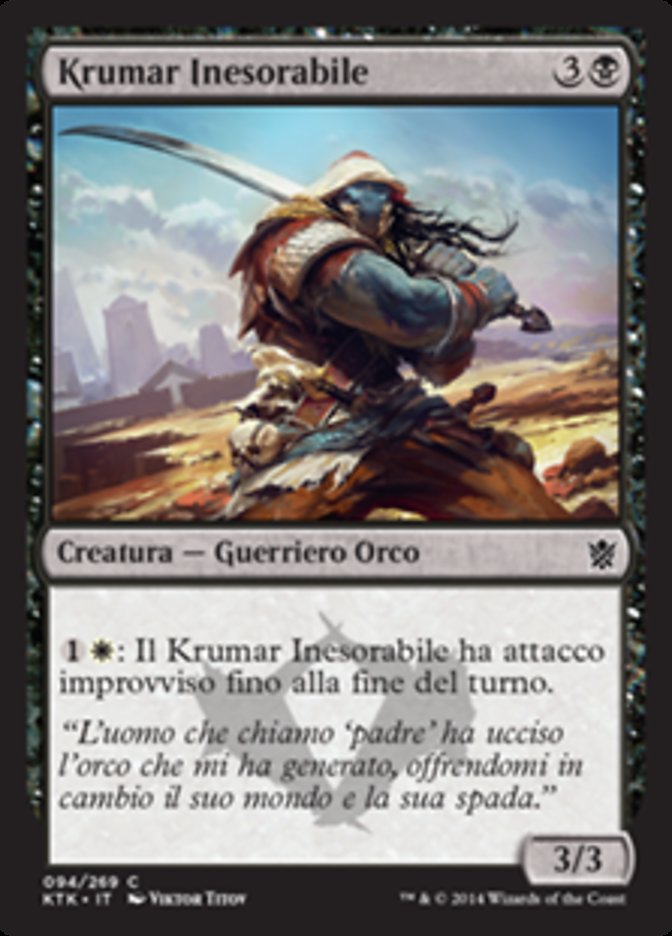 Unyielding Krumar