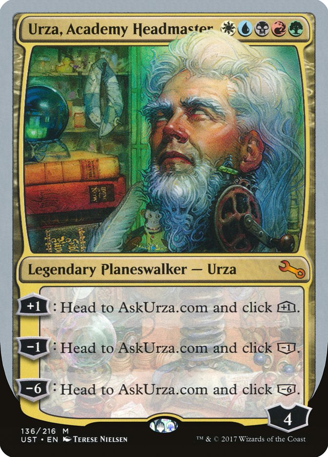 Urza, Academy Headmaster