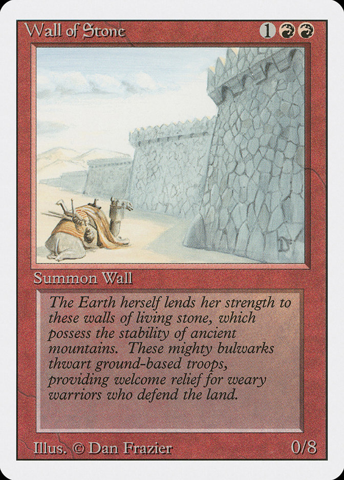 Wall of Stone