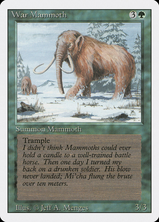 War Mammoth