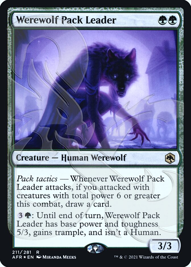 Werewolf Pack Leader