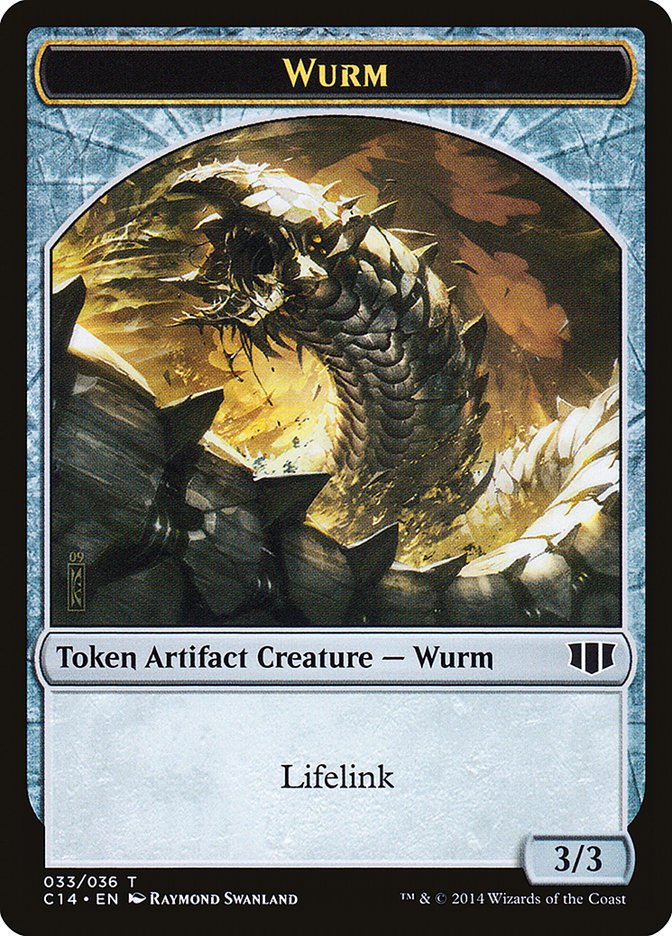 3/3 Wurm Token