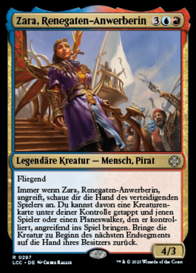 Zara, Renegade Recruiter