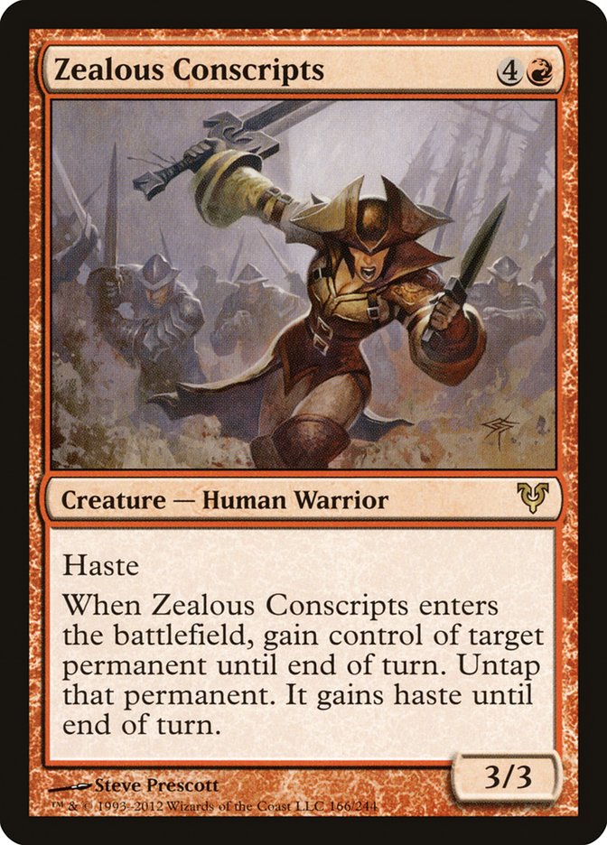 Zealous Conscripts