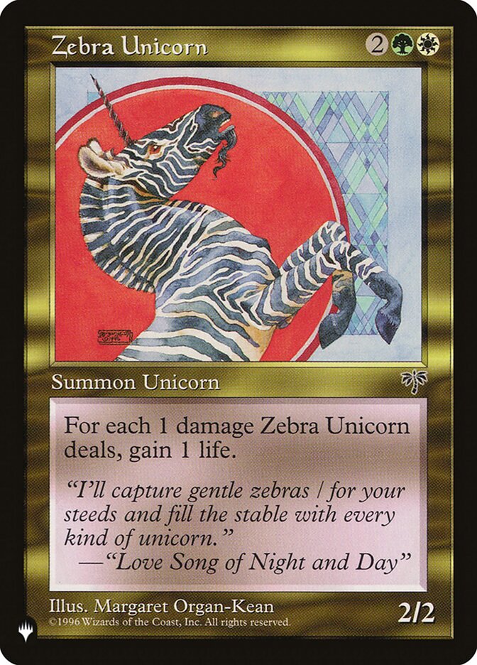 Zebra Unicorn