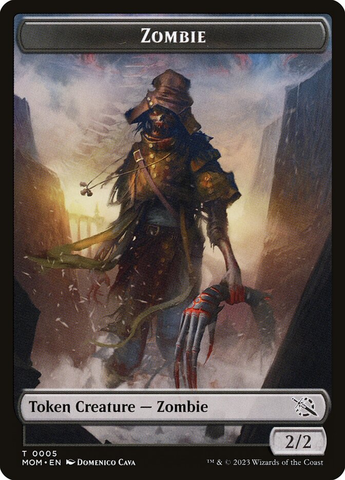 2/2 Zombie Token