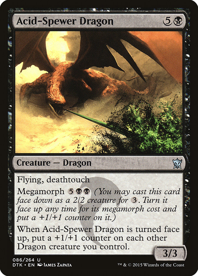 Black Rare Dragons of Tarkir 2x MTG: Hedonist's Trove DTK Magic Card 