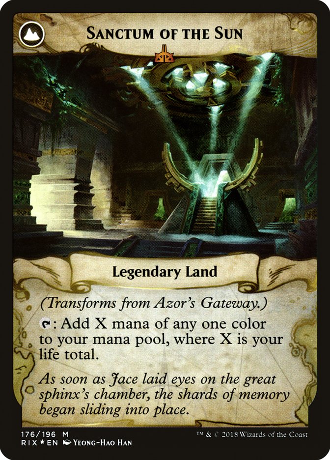 Azor's Gateway // Sanctum of the Sun