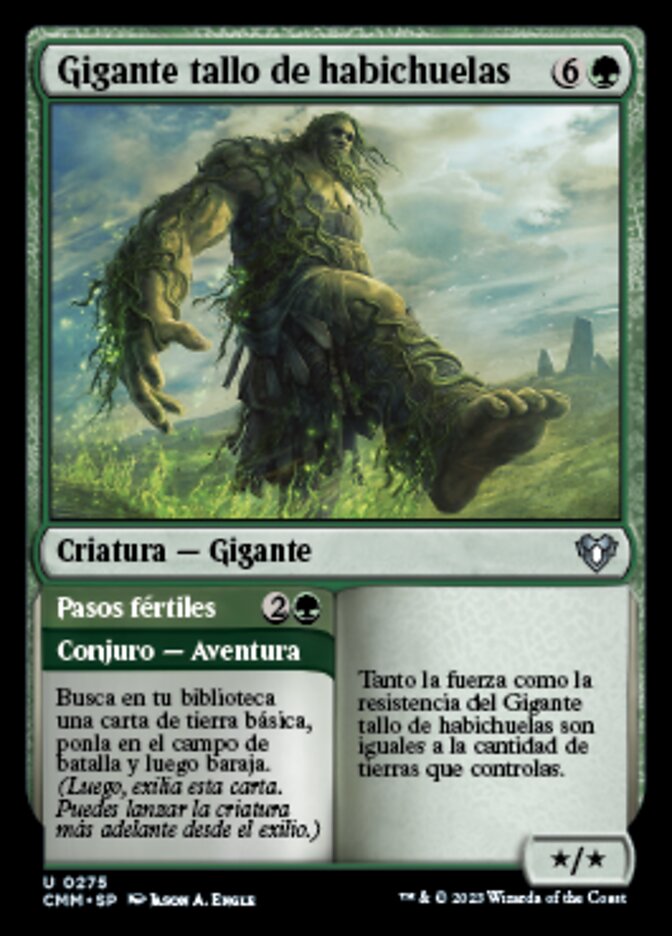 Beanstalk Giant // Fertile Footsteps