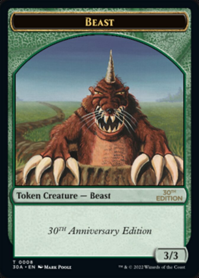 3/3 Beast Token