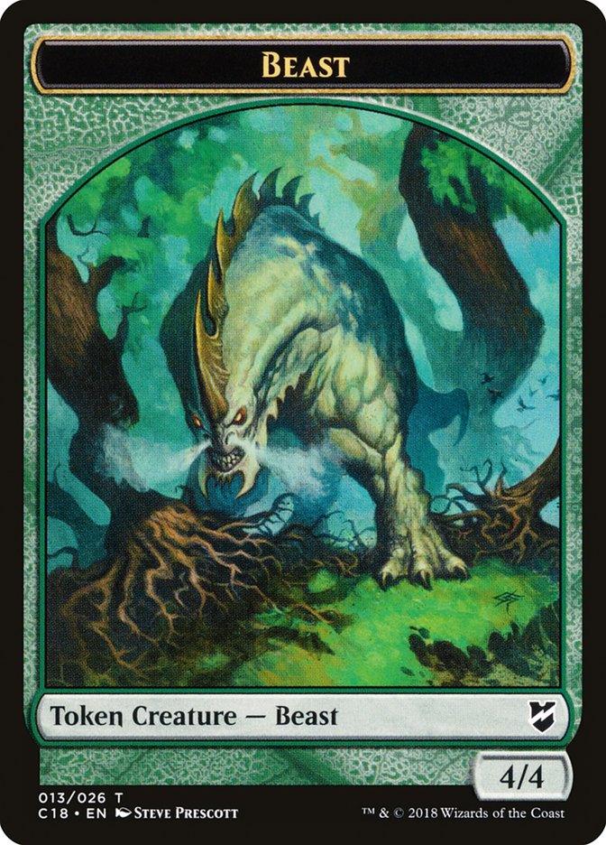 4/4 Beast Token